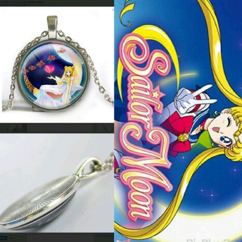 SAILOR MOON ANIME NECKLACE MANGA THEME JEWELRY